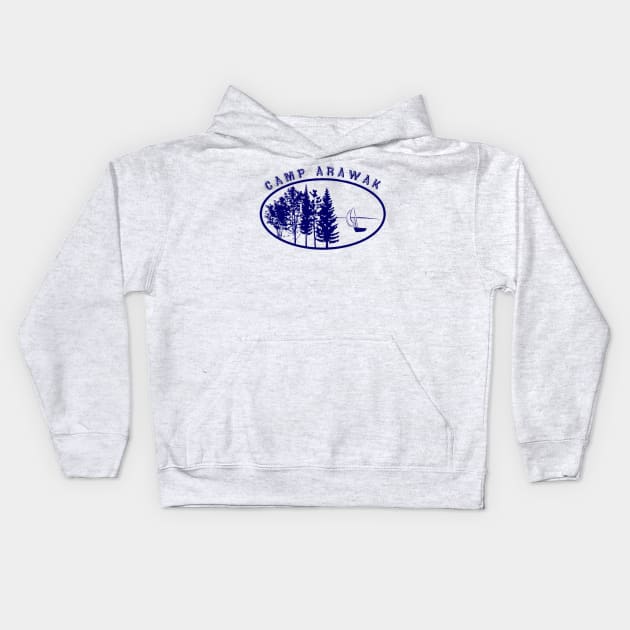 Camp Arawak Kids Hoodie by ButterfliesT